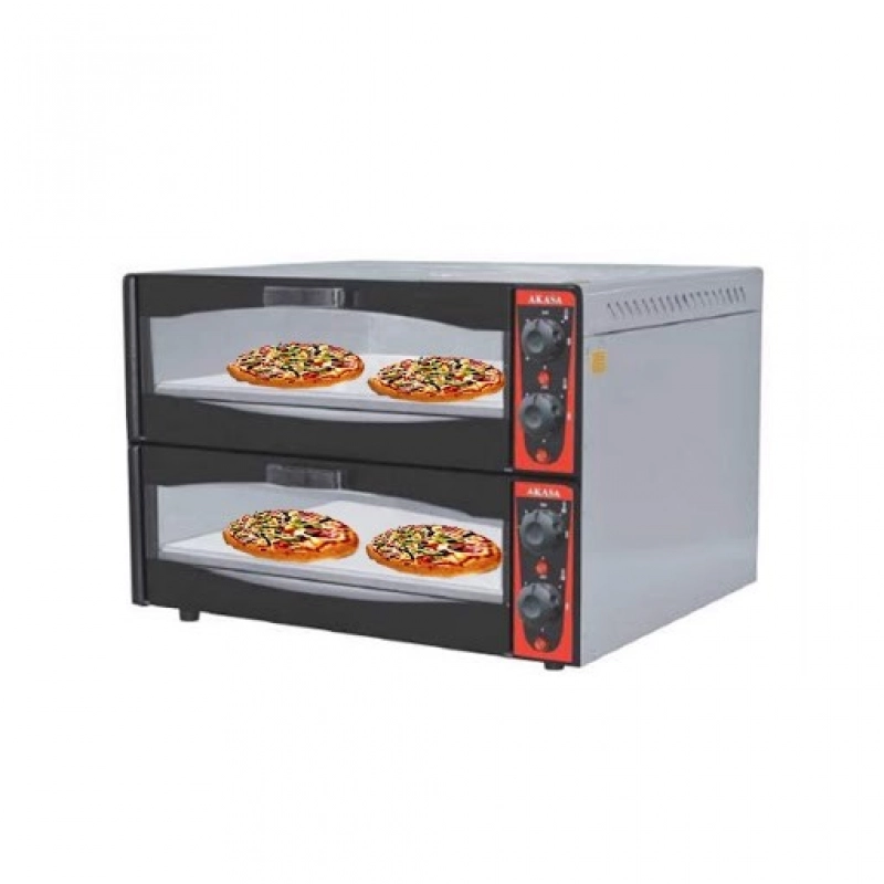 Kriafab Stone Pizza Oven 18x18x3 Inch Deck Size x 2